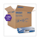 Kimwipes Delicate Task Wipers, 2-ply, 14.7 X 16.6, Unscented, White, 92/box, 15 Boxes/carton