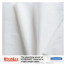 General Clean X60 Cloths, 1/4 Fold, 11 X 23, White, 100/box, 9 Boxes/carton