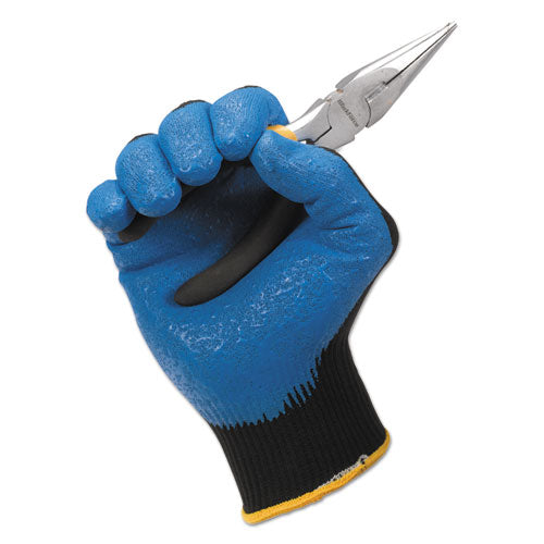 G40 Foam Nitrile Coated Gloves, 220 Mm Length, Small/size 7, Blue, 12 Pairs