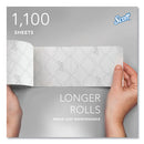 Pro Small Core High Capacity/srb Bath Tissue, Septic Safe, 2-ply, White, 1,100 Sheets/roll, 36 Rolls/carton