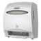 Electronic Towel Dispenser, 12.7 X 9.57 X 15.76, White