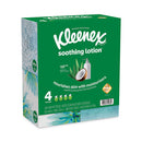 Lotion Facial Tissue, 3-ply, White, 60 Sheets/box, 4 Boxes/pack, 8 Packs/carton