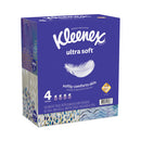 Ultra Soft Facial Tissue, 3-ply, White, 60 Sheets/box, 4 Boxes/pack, 3 Packs/carton