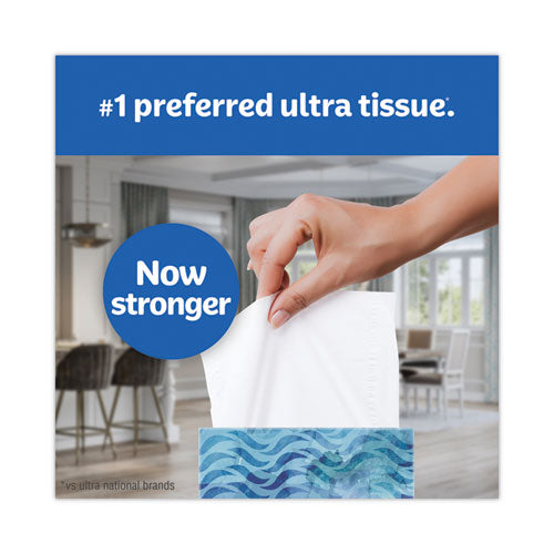 Ultra Soft Facial Tissue, 3-ply, White, 60 Sheets/box, 4 Boxes/pack, 3 Packs/carton