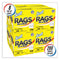 Rags In A Box, Pop-up Box, 12 X 9, White, 200/box, 8 Boxes/carton