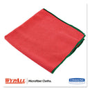 Microfiber Cloths, Reusable, 15.75 X 15.75, Red, 6/pack, 4 Packs/carton