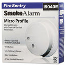 Battery-operated Smoke Alarm Unit, 9v, 3.88" Diameter