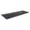 Slim Type Standard Keyboard, 104 Keys, Black