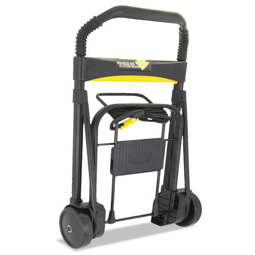 Ultra-lite Folding Cart, 250 Lb Capacity, 11 X 13.25 Platform, Black