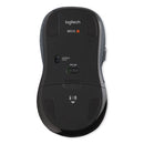 M510 Wireless Mouse, 2.4 Ghz Frequency/30 Ft Wireless Range, Right Hand Use, Dark Gray