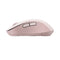 Signature M650 Wireless Mouse, Medium, 2.4 Ghz Frequency, 33 Ft Wireless Range, Right Hand Use, Rose