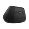 Lift Vertical Ergonomic Mouse, 2.4 Ghz Frequency/32 Ft Wireless Range, Right Hand Use, Graphite