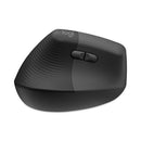 Lift Vertical Ergonomic Mouse, 2.4 Ghz Frequency/32 Ft Wireless Range, Left Hand Use, Graphite