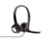 H390 Binaural Over The Head Usb Headset With Noise-canceling Microphone, Black