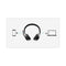 Zone Wireless Plus Uc Binaural Over The Head Headset, Black