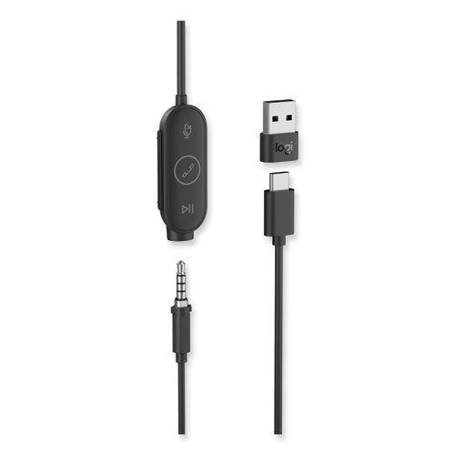 Zone Wired Earbuds Teams, Graphite