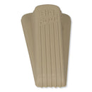 Big Foot Doorstop, No Slip Rubber Wedge, 2.25w X 4.75d X 1.25h, Beige