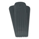 Big Foot Doorstop, No Slip Rubber Wedge, 2.25w X 4.75d X 1.25h, Gray