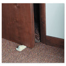 Big Foot Doorstop, No Slip Rubber Wedge, 2.25w X 4.75d X 1.25h, Beige, 2/pack