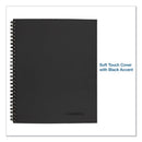 Wirebound Guided Action Planner Notebook, 1-subject, Project-management Format, Dark Gray Cover, (80) 11 X 8.5 Sheets