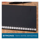 Wirebound Guided Action Planner Notebook, 1-subject, Project-management Format, Dark Gray Cover, (80) 11 X 8.5 Sheets