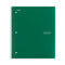 Wirebound Notebook With Eight Pockets, 5-subject, Medium/college Rule, Randomly Assorted Cover Color, (200) 11 X 8.5 Sheets