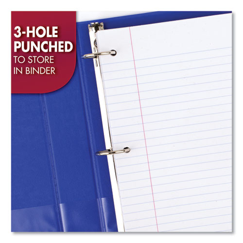 Filler Paper, 3-hole, 8 X 10.5, Wide/legal Rule, 200/pack