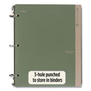 Recycled Plastic Two-pocket Folder, 11" X 8.5", Randomly Assorted