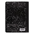 Square Deal Composition Book, 3-subject, Wide/legal Rule, Black Cover, (100) 9.75 X 7.5 Sheets, 12/pack