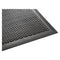Clean Step Outdoor Rubber Scraper Mat, Polypropylene, 36 X 60, Black