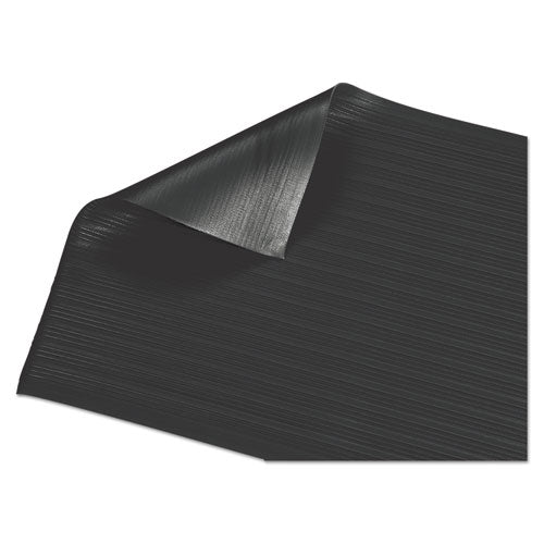 Air Step Antifatigue Mat, Polypropylene, 24 X 36, Black