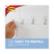 Assorted Refill Strips, Removable, (8) Small 0.75 X 1.75, (4) Medium 0.75 X 2.75, (4) Large 0.75 X 3.75, Clear, 16/pack