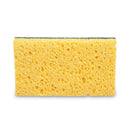 Niagara Medium Duty Scrubbing Sponge 74n, 3.6 X 6, 1" Thick, Yellow/green, 20/carton