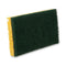 Niagara Medium Duty Scrubbing Sponge 74n, 3.6 X 6, 1" Thick, Yellow/green, 20/carton