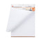 Professional Flip Chart, Unruled, 25 X 30, White, 40 Sheets, 2/carton