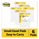 Vertical-orientation Self-stick Easel Pads, Unruled, 15 X 18, White, 20 Sheets, 2/pack