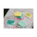 Original Recycled Note Pads, 1.5" X 2", Canary Yellow, 100 Sheets/pad, 12 Pads/pack