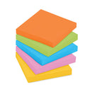 Pads In Energy Boost Collection Colors, Cabinet Pack, 3" X 3", 70 Sheets/pad, 24 Pads/pack