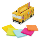 Self-stick Notes, 3" X 3", Assorted, 70 Sheets/pad, 24 Pads/pack