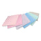 100% Recycled Paper Super Sticky Notes, 3" X 3", Wanderlust Pastels, 70 Sheets/pad, 12 Pads/pack
