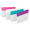 Solid Color Tabs, 1/5-cut, Assorted Pastel Colors, 2" Wide, 24/pack