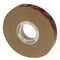 Atg Adhesive Transfer Tape, Permanent, Holds Up To 0.5 Lbs, 0.5" X 36 Yds, Clear