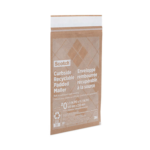 Curbside Recyclable Padded Mailer,