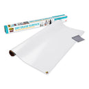 Dry Erase Surface With Adhesive Backing, 96 X 48, White Surface