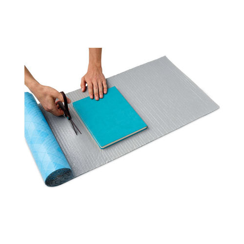 Flex And Seal Shipping Roll, 15" X 20 Ft, Blue/gray