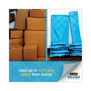 Flex And Seal Shipping Roll, 15" X 20 Ft, Blue/gray