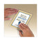 Self-sealing Laminating Pouches, 9.5 Mil, 9" X 11.5", Gloss Clear, 25/pack