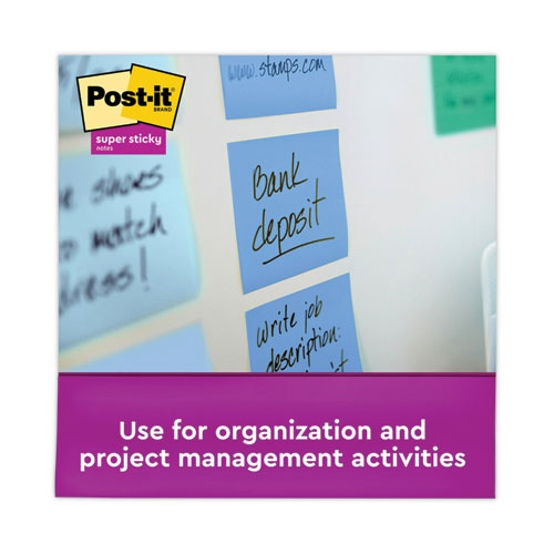 Recycled Pop-up Notes In Oasis Collection Colors, 3 X 3, 90 Sheets/pad, 10 Pads/pack