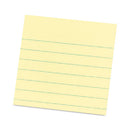 Original Canary Yellow Pop-up Refill, Note Ruled, 3" X 3", Canary Yellow, 100 Sheets/pad, 6 Pads/pack