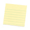 Original Canary Yellow Pop-up Refill, Note Ruled, 3" X 3", Canary Yellow, 100 Sheets/pad, 6 Pads/pack